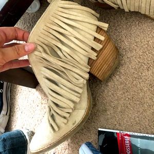 Coconuts by Matisse fringe “Miranda” booties